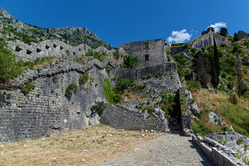 Fototapeta na wymiar Kotor Old Town in Montenegro