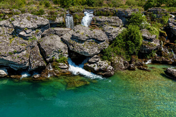 Niagara waterfall in Montenegro