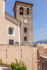 Fototapeta premium View of Morano Calabro one of the most beautiful villages of Italy, located in the Pollino National Park, Calabria, Italy