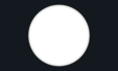 Sight binocular viewfinder with soft blurry edges. View target, overview, search. Vector
