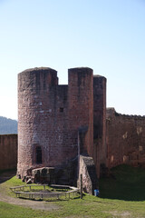 Turm an der Burg Breuberg