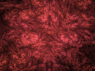 Fototapeta premium Decorative abstract background for modern design. colored fractals and geometric shapes