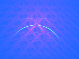 Decorative abstract background for modern design. colored fractals and geometric shapes