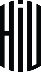 HiU monogram

