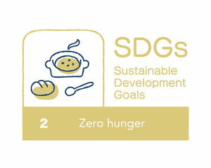 SDGs 2 飢餓をゼロに　英語