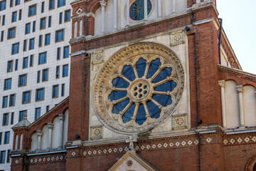 Saint Joseph Roman Catholic Cathedral in city of Bucharest, Romania