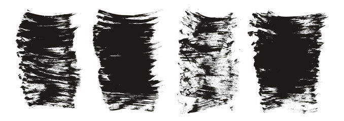 Flat Fan Brush Thick Short Background Mix High Detail Abstract Vector Background Mix Set 