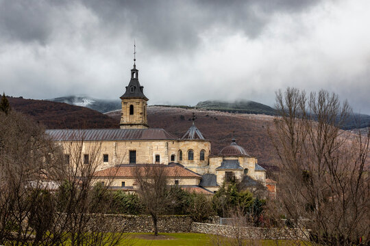 Winter in the Paular Monastery, Rascafria, Madrid.