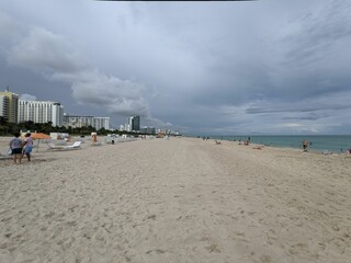 Overview of Miami Beach, FL, November 2021