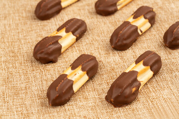 Cookies with chocolate