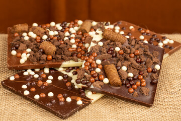 Homemade chocolate