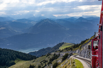 Schafberg, St. Wolfgang am Wolfgangsee, Salzkammergut, Österreich