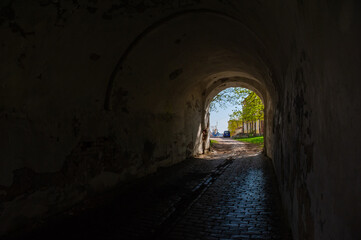Obraz premium tunnel in the tunnel