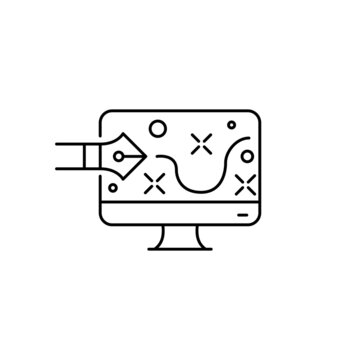 Icono de dise&ntilde;o gr&aacute;fico