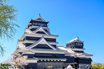 桜の花咲く城(日本の名城)歴史観光に最適
Cherry blossom blooming castle (Japanese...