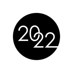 Obraz premium Vector graphic of 2022 happy new year design