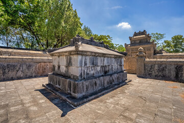 Tu Minh or Thanh Cung tomb, Hue, Vietnam.