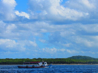 boat on the river