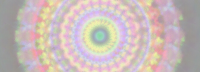 Abstract psychedelic circular shape background image.