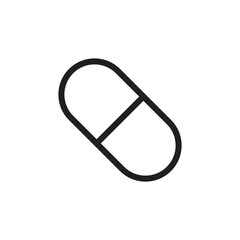 pill icon vector design templates