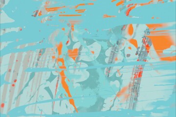 Fototapeta premium Abstract background. Various pattern. Modern artistic backdrop.