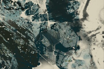 Colorful paint splashes. Abstract colorful ink pattern. Texture backdrop for various projects.