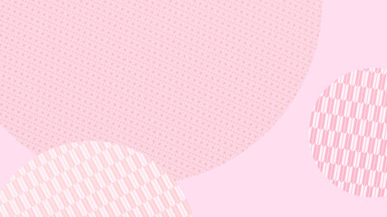 Pink Japanese pattern background material