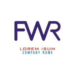 FWR lettering logo is simple, easy to understand and authoritative