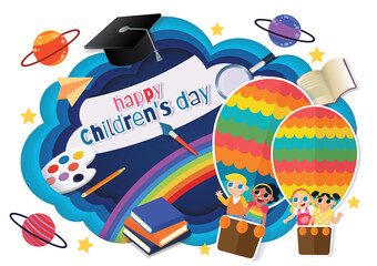 children's day vector kids and toys kid stuffs wallpaper 