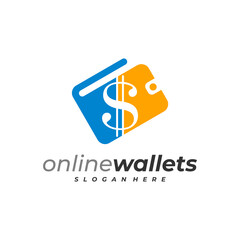 Money Wallets logo design vector template, Creative Wallets logo design concepts