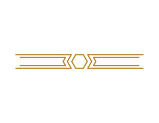 geometric art deco design