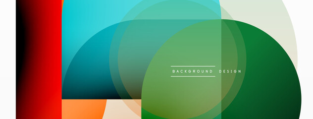 Geometrical minimal wallpaper. Geometric shapes. Vector illustration for wallpaper banner background or landing page