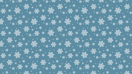 雪のパターン背景