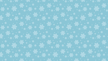 雪のパターン背景