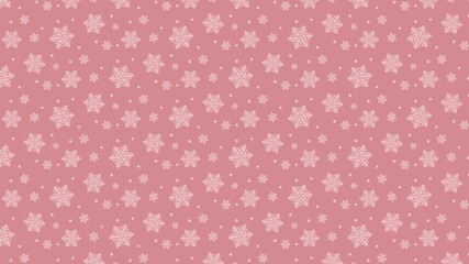 雪のパターン背景