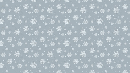 雪のパターン背景