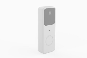 Introducing Blink Video Doorbell Outdoor camera system with Sync Module 2 Two-way audio, HD video, motion and chime app alerts. 3d illustration