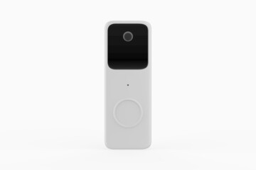 Introducing Blink Video Doorbell Outdoor camera system with Sync Module 2 Two-way audio, HD video, motion and chime app alerts. 3d illustration
