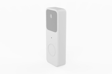Introducing Blink Video Doorbell Outdoor camera system with Sync Module 2 Two-way audio, HD video, motion and chime app alerts. 3d illustration