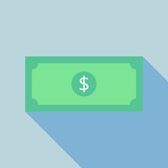 Banknote vector. Money and finance concept.