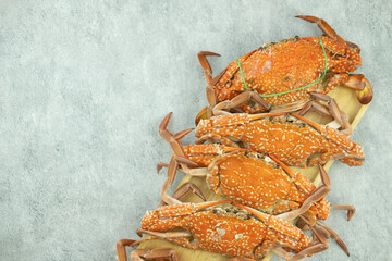 Thai steamed crab