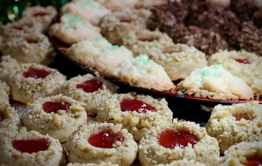 cookies with chocolate