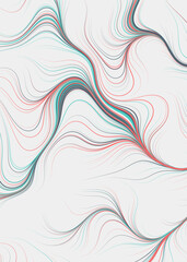 Abstract Perlin Noise Geometric Pattern generative computational art illustration