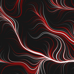 Abstract Perlin Noise Geometric Pattern generative computational art illustration