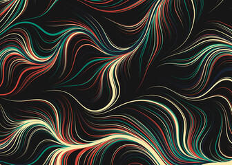 Abstract Perlin Noise Geometric Pattern generative computational art illustration