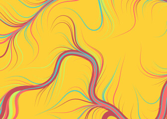 Fototapeta premium Abstract Perlin Noise Geometric Pattern generative computational art illustration