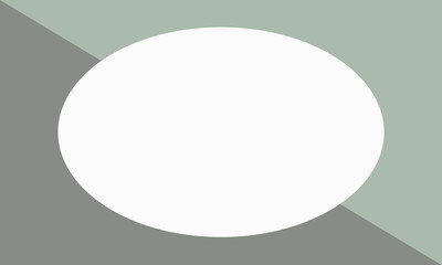 dark and light half gray background with oval circles