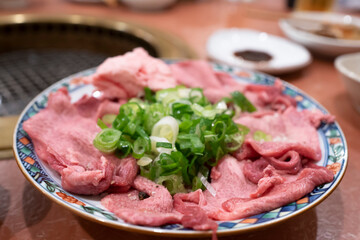 ジューシーな高級焼肉【牛タン】