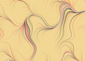 Fototapeta premium Abstract Perlin Noise Geometric Pattern generative computational art illustration