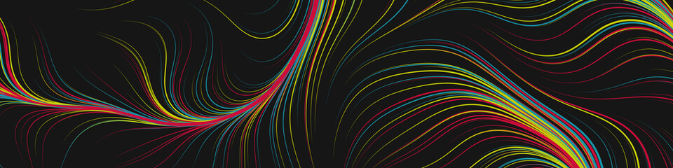 Abstract Perlin Noise Geometric Pattern generative computational art illustration